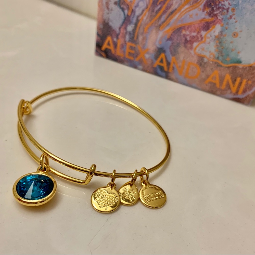 Alex and Ani December Swarovski bracelet